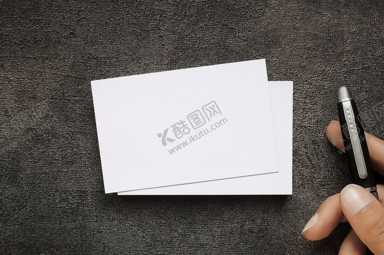 编号：99207407032121075981【酷图网】源文件下载-名片便签样机图片