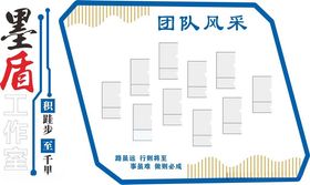 团队风采文化墙