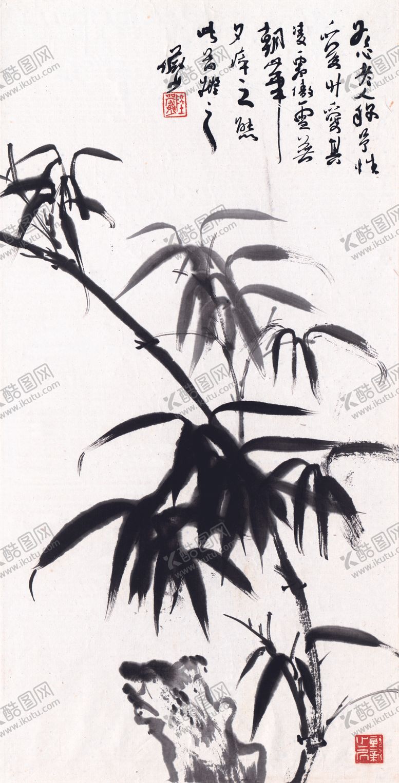编号：98151205110826183094【酷图网】源文件下载-梅兰竹菊传统国画
