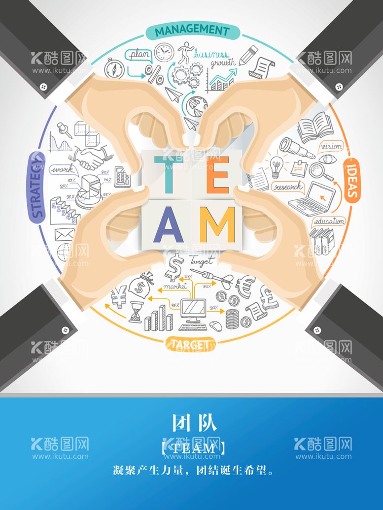 编号：85657711121612071917【酷图网】源文件下载-团队 合作 企业文化