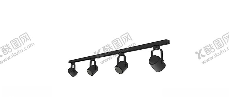 编号：51250109291106257846【酷图网】源文件下载-射灯skp模型