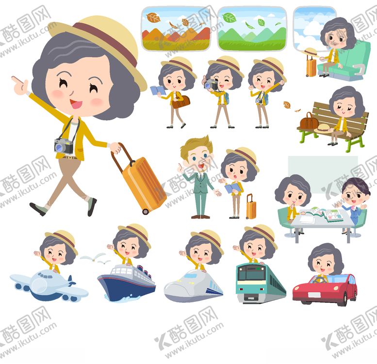 编号：35979606170501096814【酷图网】源文件下载-卡通人物