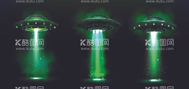 编号：52440012101859056007【酷图网】源文件下载-矢量卡通UFO飞碟