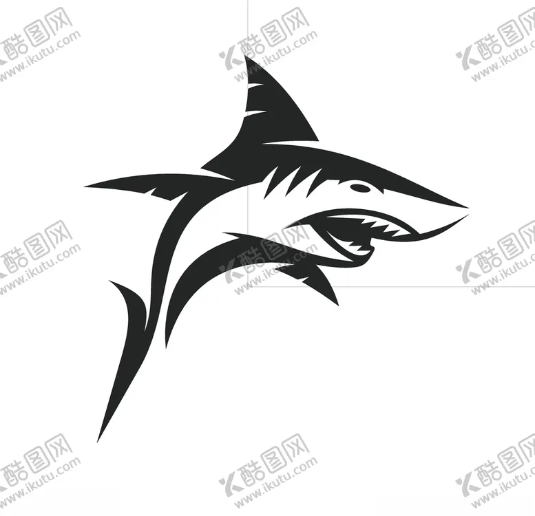 编号：47234206270255391124【酷图网】源文件下载-鲨鱼logo