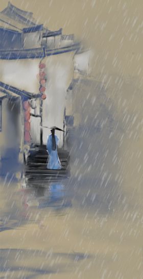 烟雨清明海报