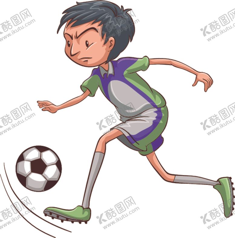 编号：50220409290452379014【酷图网】源文件下载-卡通运动人物