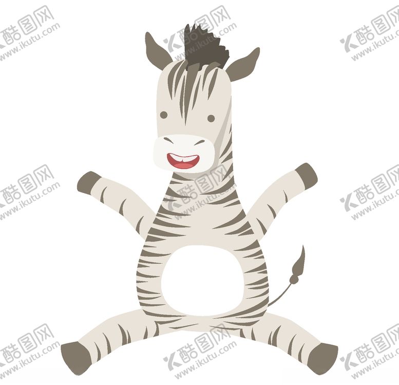 编号：61375509241852268825【酷图网】源文件下载-卡通斑马