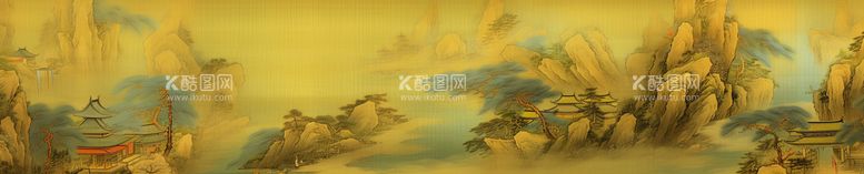 编号：40008411032201261474【酷图网】源文件下载-国画山水画