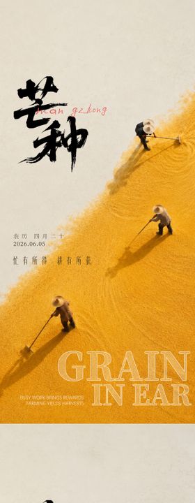 芒种海报