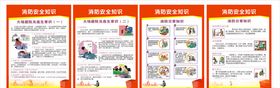 消防安全知识海报展板