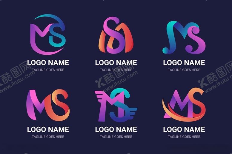 编号：97615801291530589234【酷图网】源文件下载-MS字母logo
