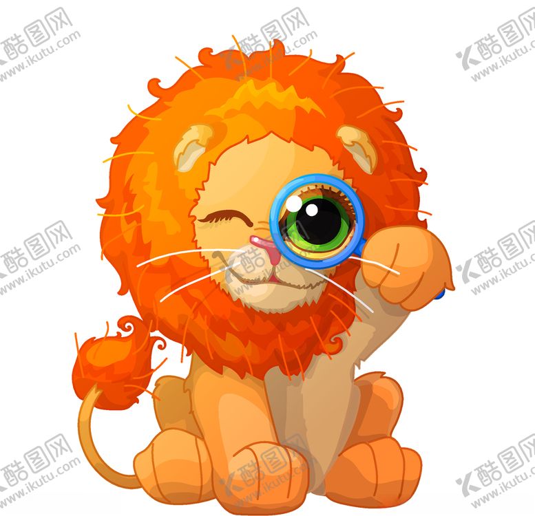 编号：10067009141750347637【酷图网】源文件下载-小狮子
