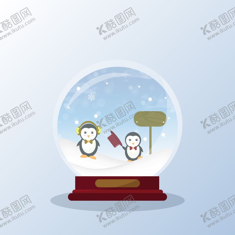 编号：94853210080845578931【酷图网】源文件下载-圣诞节水晶球 