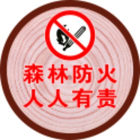 森林防火警示牌