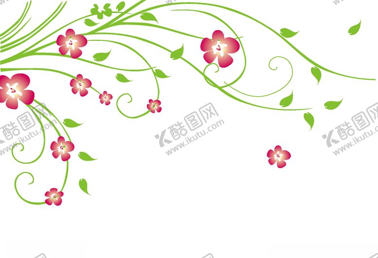 编号：11421605042257502433【酷图网】源文件下载-现代简约纹理花瓣牵牛花
