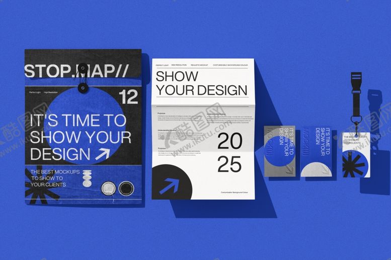 编号：90545103311550145434【酷图网】源文件下载-vi样机蓝色