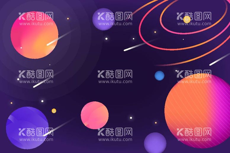 编号：60270212030429458161【酷图网】源文件下载-星球背景