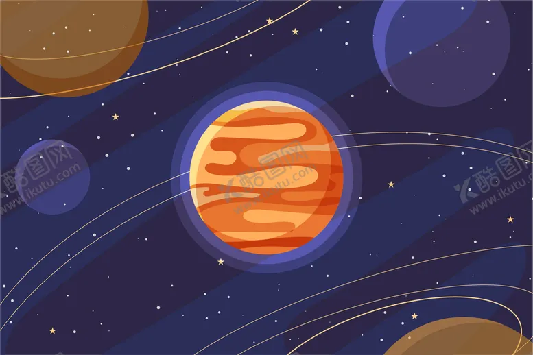 火星背景表面地貌八大行玛尔斯