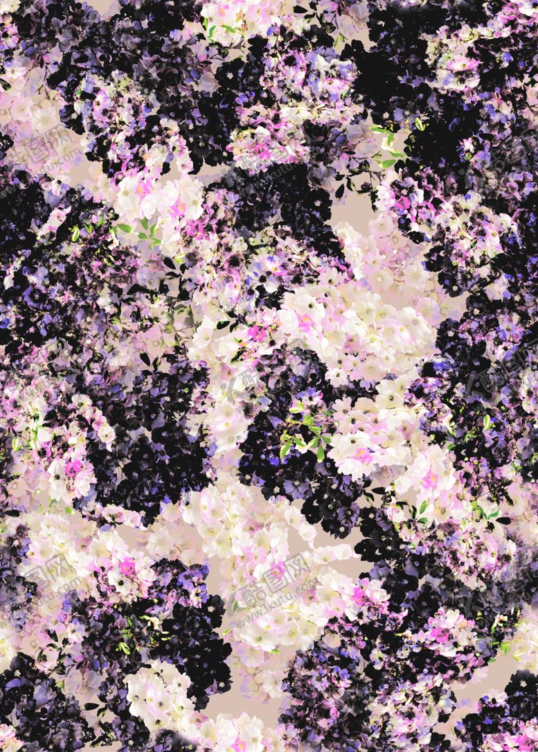 编号：65733810022309312783【酷图网】源文件下载-满版散花