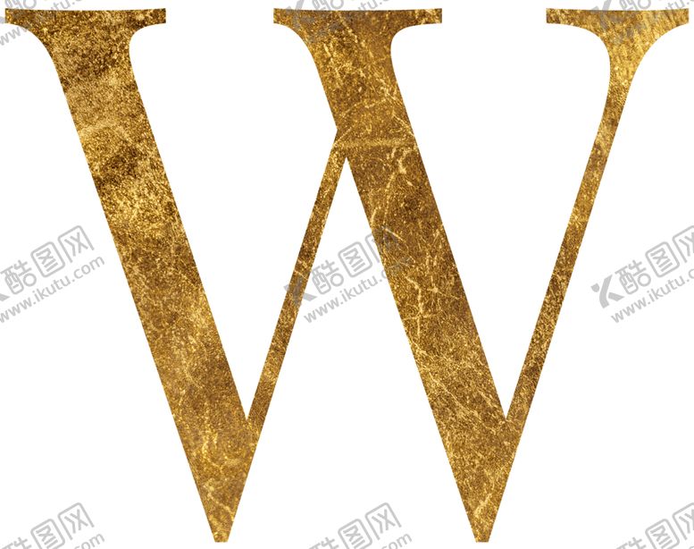 编号：38849109091106048125【酷图网】源文件下载-金色质感字母
