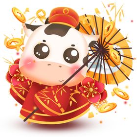 牛卡通形象(30)