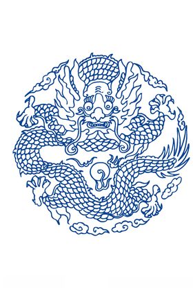 青花纹理
