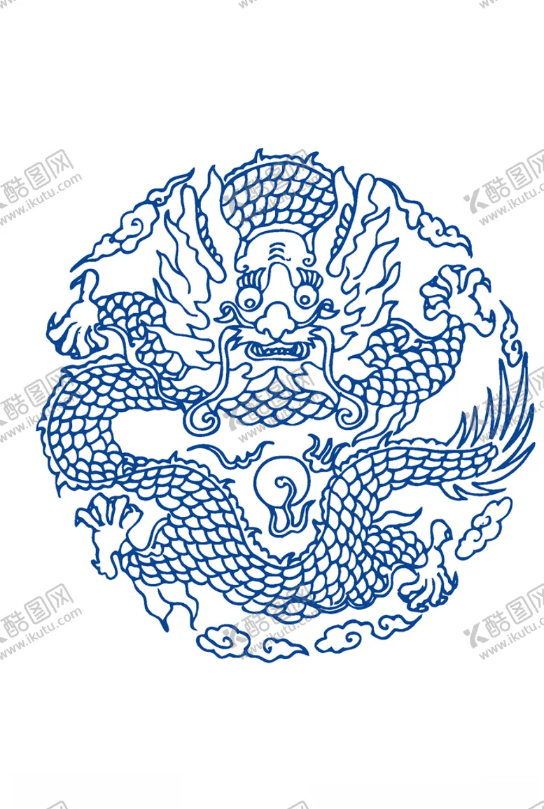 编号：52330405060050539989【酷图网】源文件下载-青花纹理