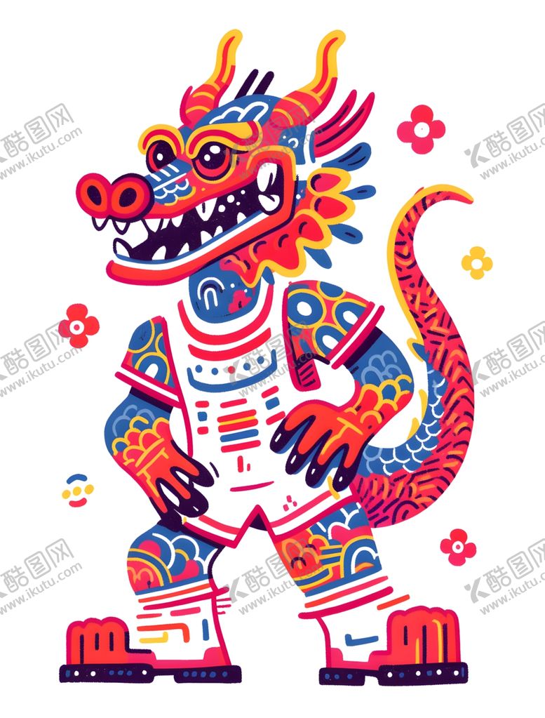 编号：24604501250309039909【酷图网】源文件下载-龙运动员