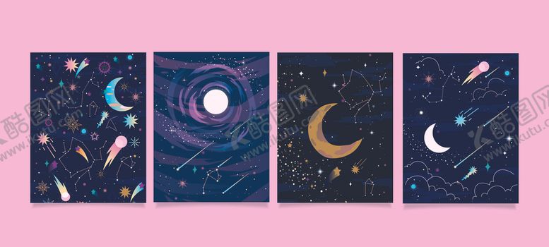 编号：59207104050319469453【酷图网】源文件下载-梦幻星空插图