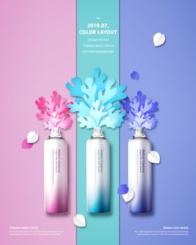 高端化妆品海报图片