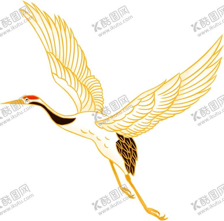 编号：63291902210516098182【酷图网】源文件下载-仙鹤