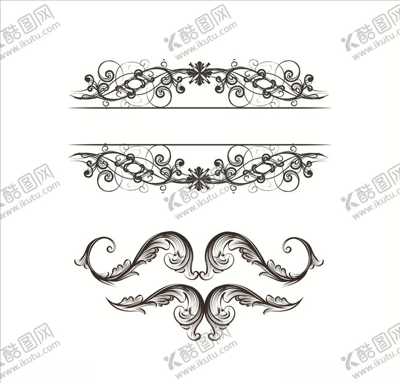 编号：39835409271439517336【酷图网】源文件下载-花纹花边