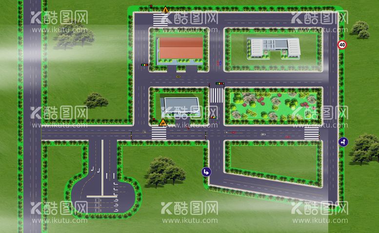 编号：10980411131424441881【酷图网】源文件下载-简易平面图