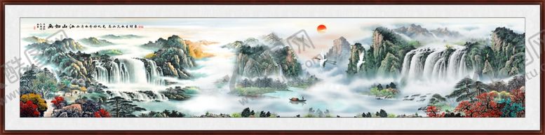 编号：61594502191248234292【酷图网】源文件下载-千里江山图