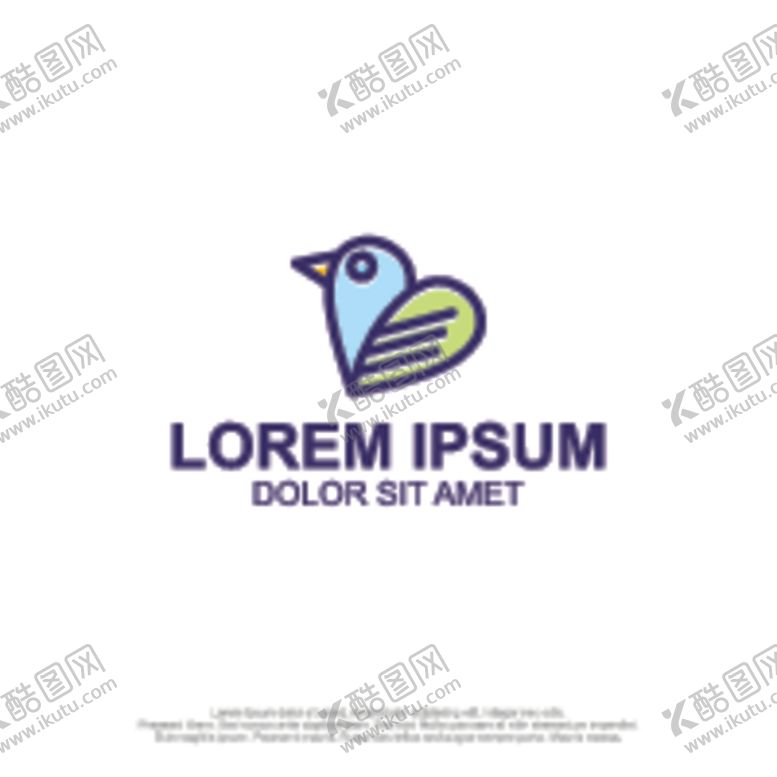 编号：47880410281659048468【酷图网】源文件下载-禽类LOGO标志