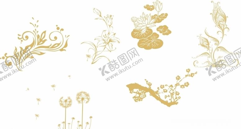 编号：86363007010431402438【酷图网】源文件下载-矢量花纹花