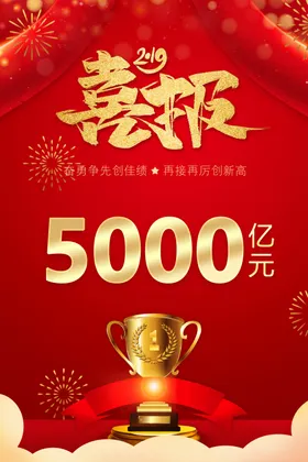 喜报企业喜报喜报海报