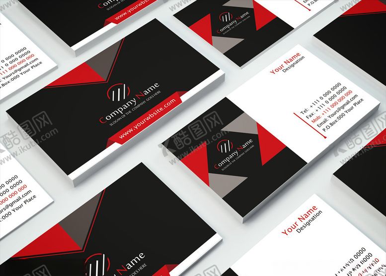 编号：94255709211304157108【酷图网】源文件下载-矢量名片模板