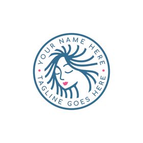 女性logo房产标志素材设计