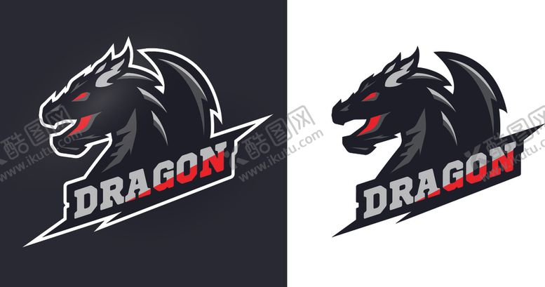 编号：71963610212252402358【酷图网】源文件下载-西方龙标志