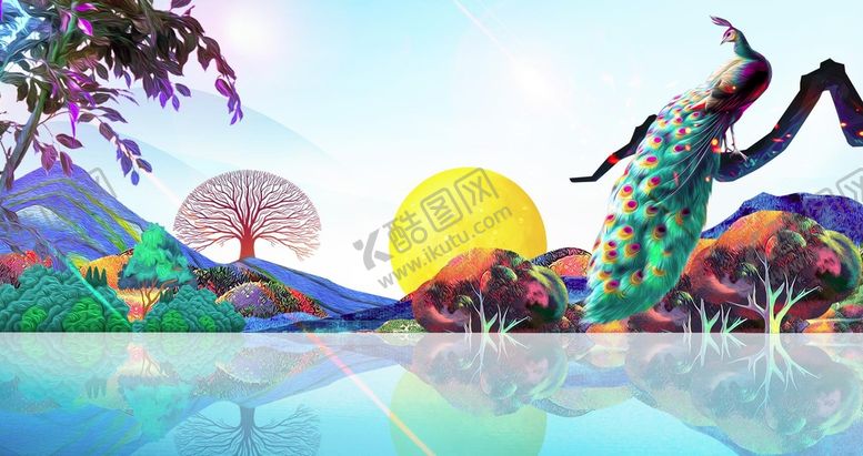 编号：28904509192253150859【酷图网】源文件下载-多彩多姿的公园美景