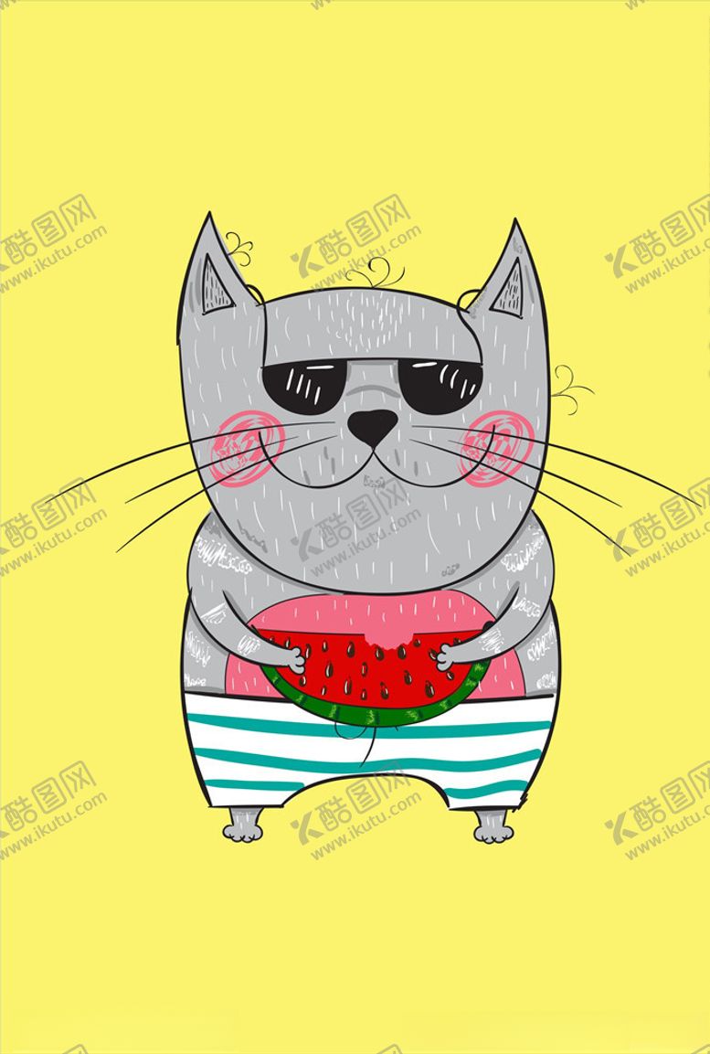 编号：95360310291049029870【酷图网】源文件下载-小清新涂鸦卡通插画