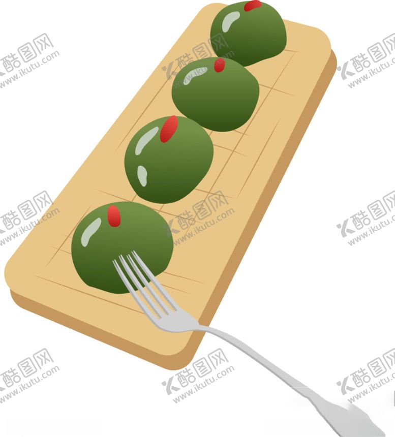 编号：20348510310504389072【酷图网】源文件下载-手绘青团插画图片