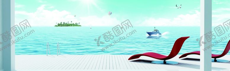 编号：61143909180224123372【酷图网】源文件下载-海边度假