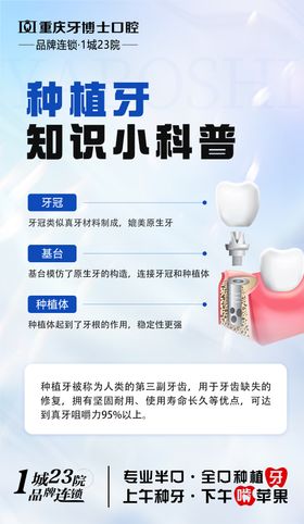 种植牙科普小知识