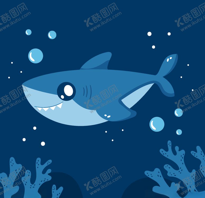 编号：87941506241812151215【酷图网】源文件下载-鲨鱼