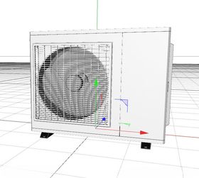 C4D模型空调