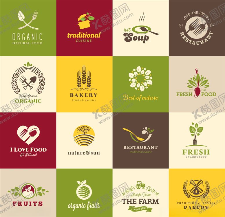 编号：21333709261617533223【酷图网】源文件下载-餐饮logo