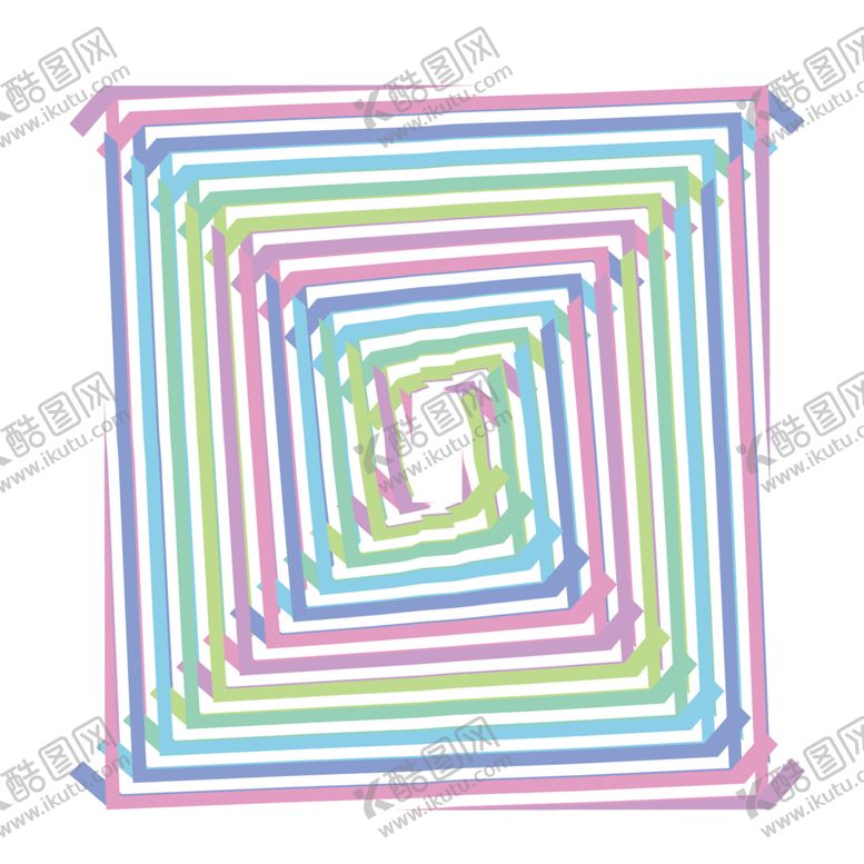 编号：35334409250018575778【酷图网】源文件下载-彩色条纹框