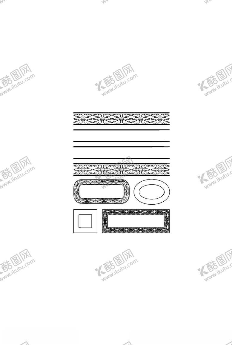 编号：79001505111642493173【酷图网】源文件下载-中西式雕花